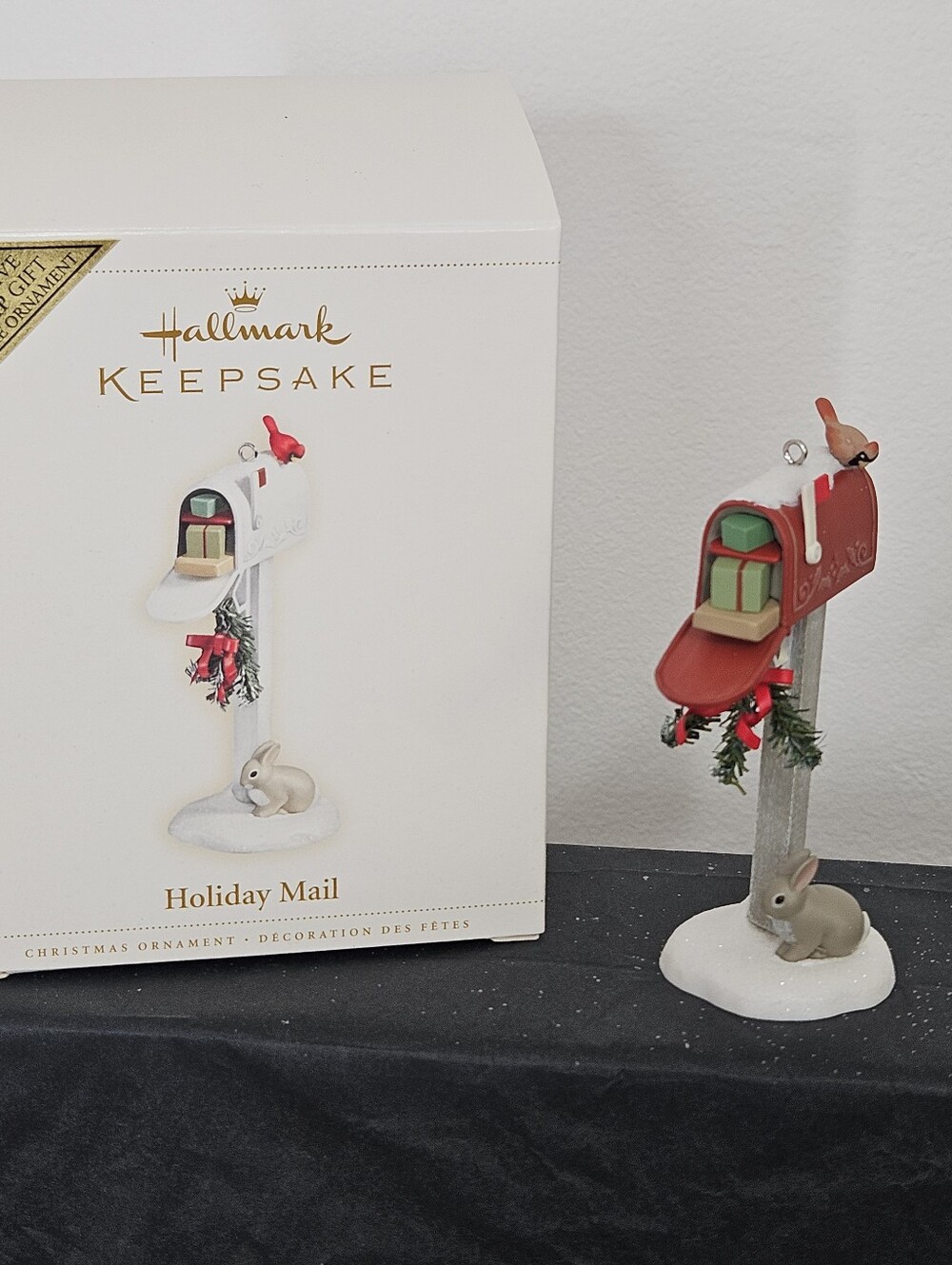 Hallmark Keepsake Ornament: Holiday Mail 2006 Christmas Wildlife Snowy Mailbox
